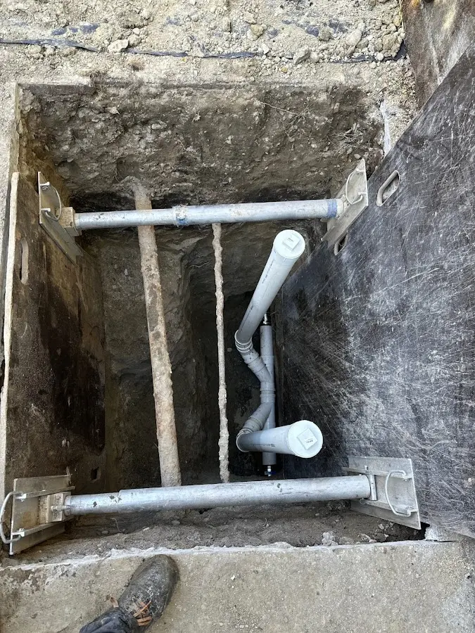 Experienced plumber completing Gas Line Repair work in Zanesville